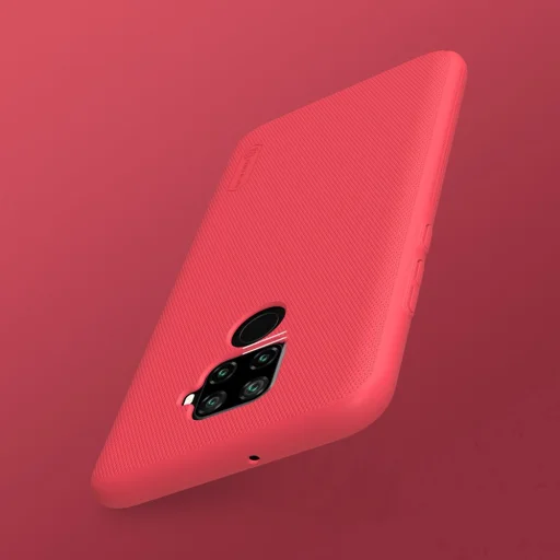 Nillkin Super Frosted Shield tok + ajándék támaszték Huawei Mate 30 Lite fekete - 14