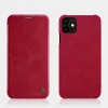 Nillkin Qin bőr fliptok iPhone 11 Pro MAX piros thumbnail