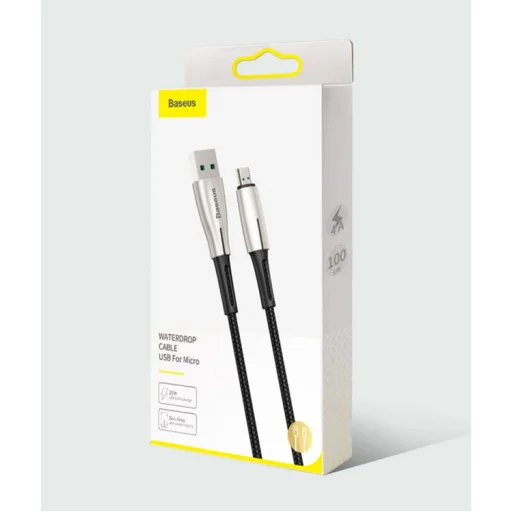 Baseus Watwerdrop USB - Micro-USB kábel 4A 0.5m (CAMRD-A01) - 3