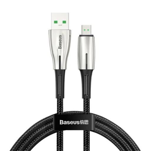Baseus Watwerdrop USB - Micro-USB kábel 4A 0.5m (CAMRD-A01) - 1