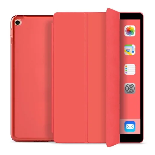 iPad 10.2 2019/2020/2021 piros tok TECH-PROTECT Smartcas  - 1