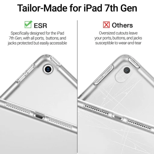 ESR Rebound Shell tok iPad 10.2 2019/2020/2021 áttetsző - 5