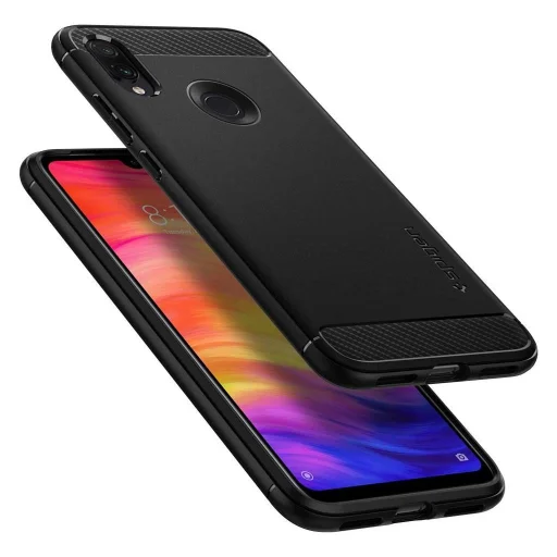 Xiaomi Note 7 Pro/ Note 7 tok fekete Spigen Rugged armor (S34CS26086) - 2