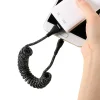 Remax Super Spring nylon harisnyázott Micro-USB kábel 120 Cm 2.1 A fekete  thumbnail