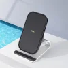 Remax Qi vezeték nélküli gyorstöltő állvány 10W fekete (RP-W12) thumbnail