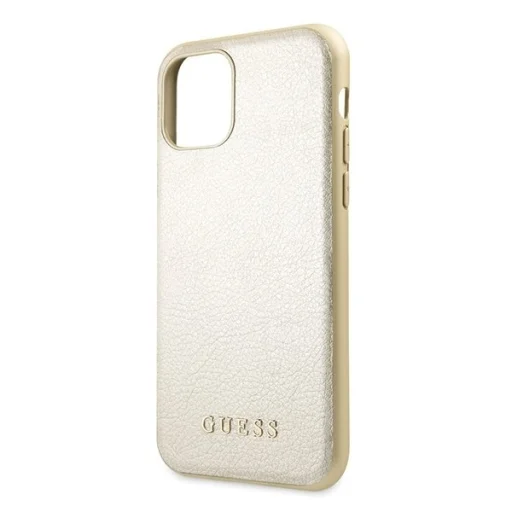 Guess Iridescent kemény tok iPhone 11 arany (GUHCN61IGLGO) - 5