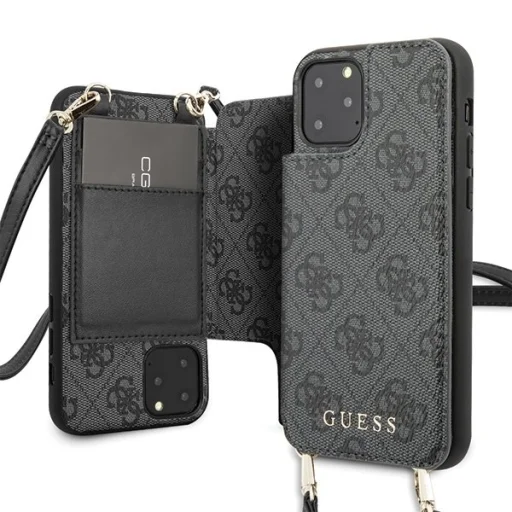 GUESS 4G Charms iPhone 11 Pro Max tok szürke (GUHCN65CB4GG) - 2