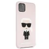 iPhone 11 Pro Max Karl Lagerfeld Iconic szilikon tok pink (KLHCN65SLFKPI) thumbnail