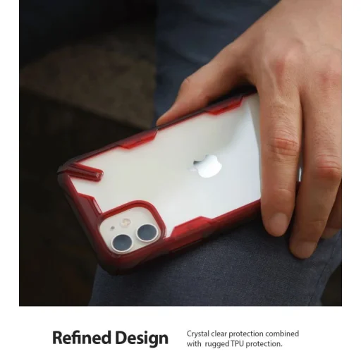 iPhone 11 Pro tok Ruby Red Ringke Fusion X - 2