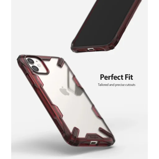 iPhone 11 Pro tok Ruby Red Ringke Fusion X - 3