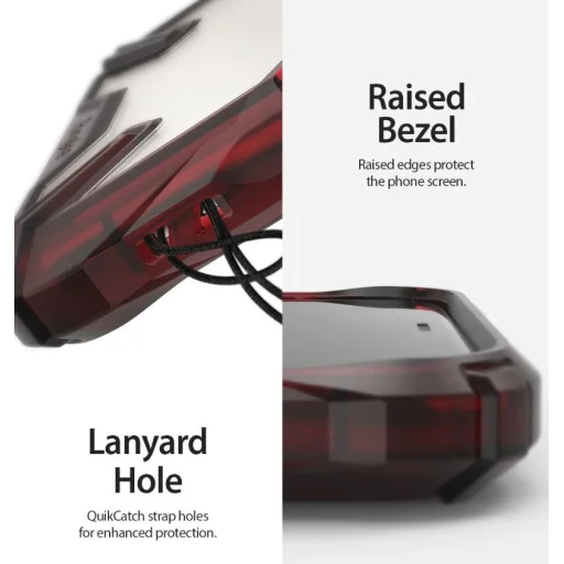 iPhone 11 Pro tok Ruby Red Ringke Fusion X - 7