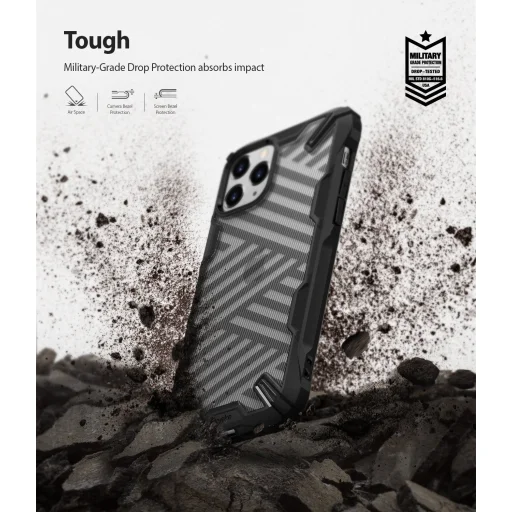 Ringke Fusion X iPhone 11 Pro tok Stripe Black - 3