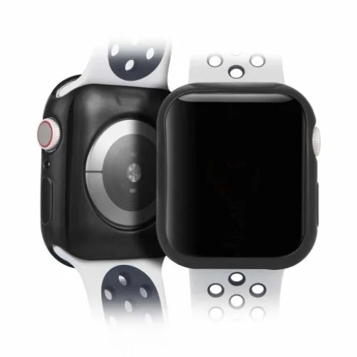 Dux Ducis 2x TPU gél tok Apple Watch 4 40mm fekete/átlátszó - 1
