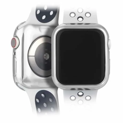 Dux Ducis 2x TPU gél tok Apple Watch 4 40mm ezüst/átlátszó - 1