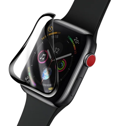Baseus 0.2 mm ívelt kijelzővédő fólia Apple Watch 4 44 mm (SGAPWA4-H01) - 7