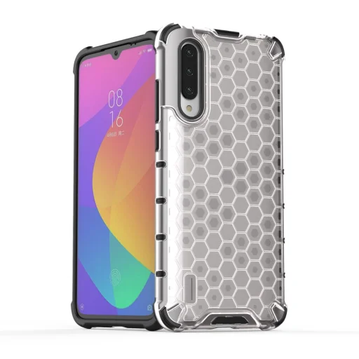 Honeycomb armor TPU tok Xiaomi Mi CC9e/Xiaomi Mi A3 átlátszó - 1