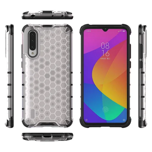Honeycomb armor TPU tok Xiaomi Mi CC9e/Xiaomi Mi A3 átlátszó - 8