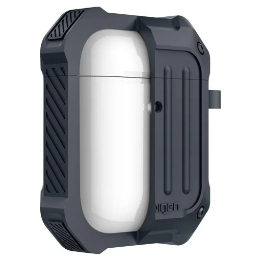 Spigen Tough Armor AirPods 1/2 tok kékes-fekete - 6