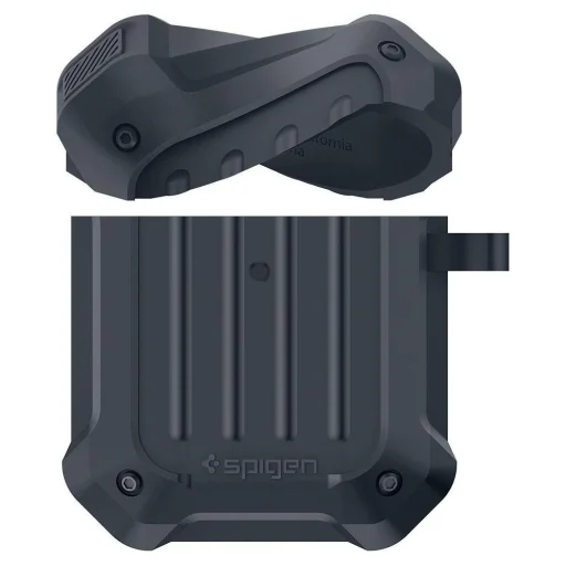 Spigen Tough Armor AirPods 1/2 tok kékes-fekete - 7