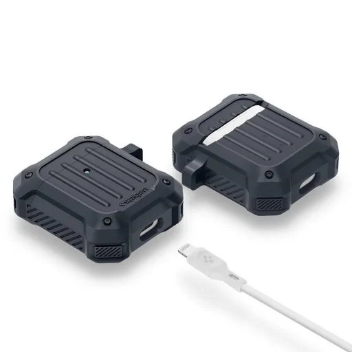 Spigen Tough Armor AirPods 1/2 tok kékes-fekete - 8