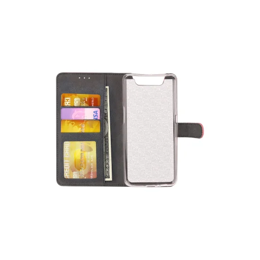 Mágneses fliptok Samsung A80 piros - 6