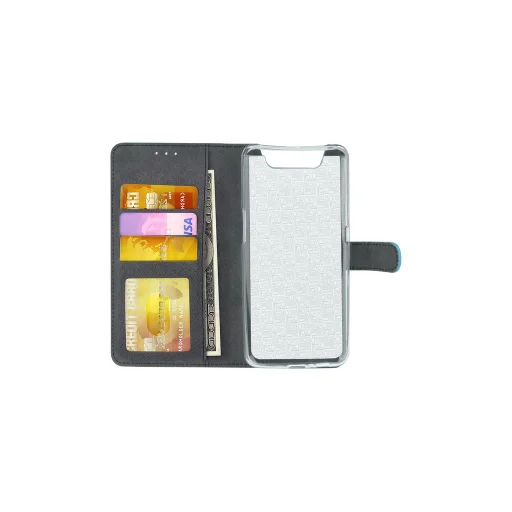 Mágneses fliptok Samsung A80 kék - 6