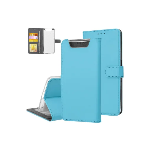 Mágneses fliptok Samsung A80 kék - 1