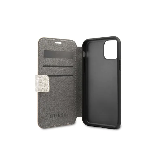 Guess Crocodile fliptok iPhone 11 Pro bézs színben - 2
