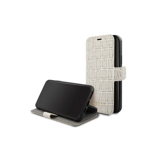 Guess Crocodile fliptok iPhone 11 Pro bézs színben - 1