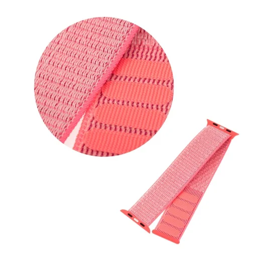 Nylon szíj Apple Watch 38/40/41 mm pink - 3
