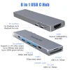RayCue 8 az 1-ben USB Type C Hub 1x Thunderbolt 3x USB 3.0 1x USB C HDMI SD microSD, MacBook-hoz thumbnail