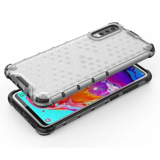 Honeycomb armor TPU tok Samsung A70 áttetsző - 7