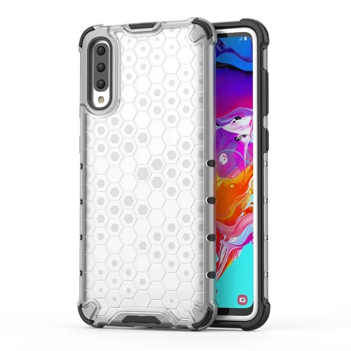 Honeycomb armor TPU tok Samsung A70 áttetsző - 10