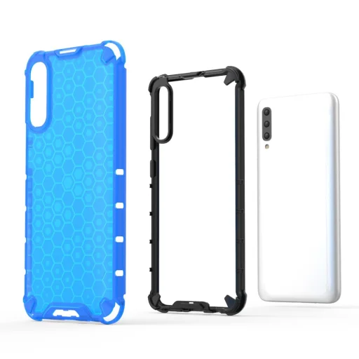 Honeycomb armor TPU tok Samsung A70 áttetsző - 4