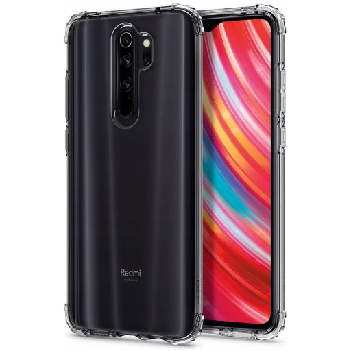 Spigen Crystal Shell flexibilis TPU gél tok Xiaomi Note 8 Pro Crystal Clear - 2