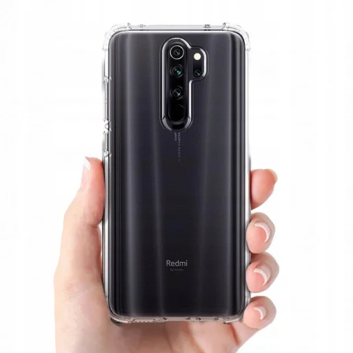 Spigen Crystal Shell flexibilis TPU gél tok Xiaomi Note 8 Pro Crystal Clear - 3