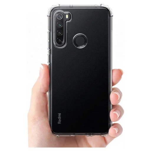 Spigen Crystal Shell flexibilis TPU gél tok Xiaomi Note 8 áttetsző - 3