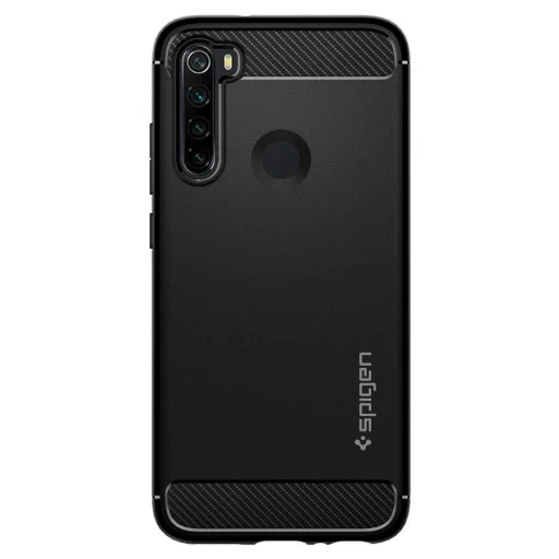 Spigen Rugged armor tok Xiaomi Note 8 matt fekete - 2