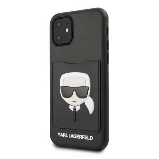 iPhone 11 Karl Lagerfeld tok fekete KLHCN61CSKCBK - 2