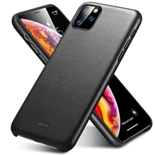 ESR Metro bőr tok iPhone 11 fekete - 1