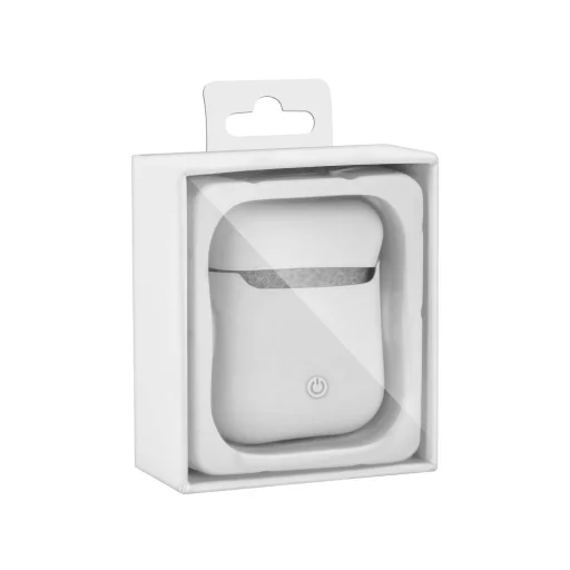 Szilikon Airpods tok fehér színben - 4