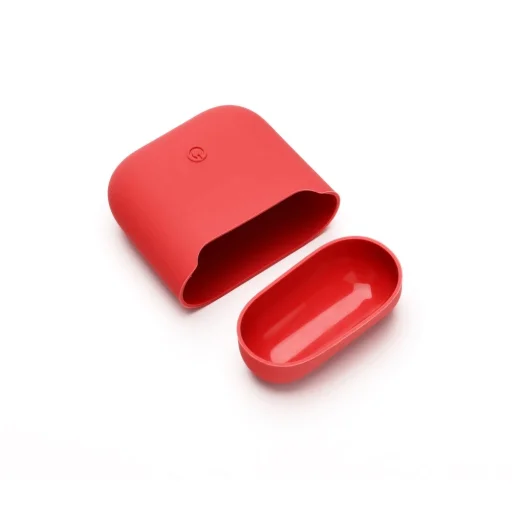 Szilikon Airpods tok piros színben - 4