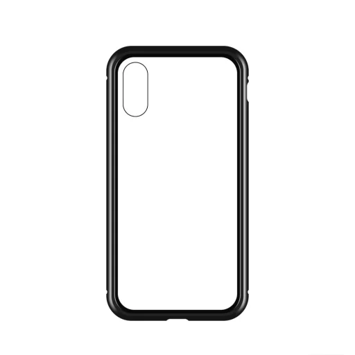 iPhone XR fekete/ áttetsző Wozinsky mágneses tok - 14