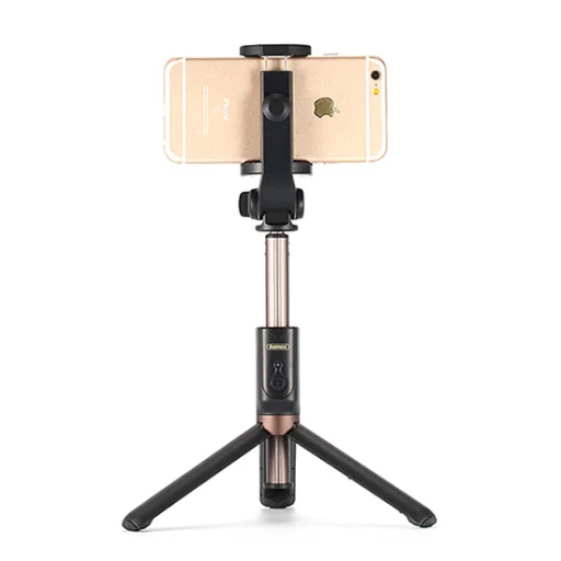Remax vezeték nélküli selfie bot és tripod fekete (RP-P9) - 5