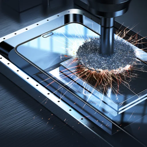 Borofone Edzett üveg BF8 Gyémánt Páncél Teljes Képernyő 5D Nagy Ív az iPhone X/XS/11 Pro - 10 darab üvegfólia - 7