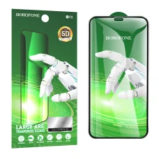 Borofone Edzett üveg BF8 Gyémánt Páncél Teljes Képernyő 5D Nagy Ív az iPhone X/XS/11 Pro - 10 darab üvegfólia