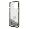 Original Pouch KARL LAGERFELD hardcase Liquid Glitter Choupette KLHCP13LLKCNSK iPhone 13 Pro tok - 7