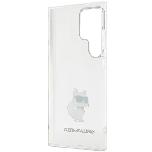 Original Pouch KARL LAGERFELD hardcase IML Choupette KLHCS24LHNCHTCT Samsung Galaxy S24 Ultra tok átlátszó - 7