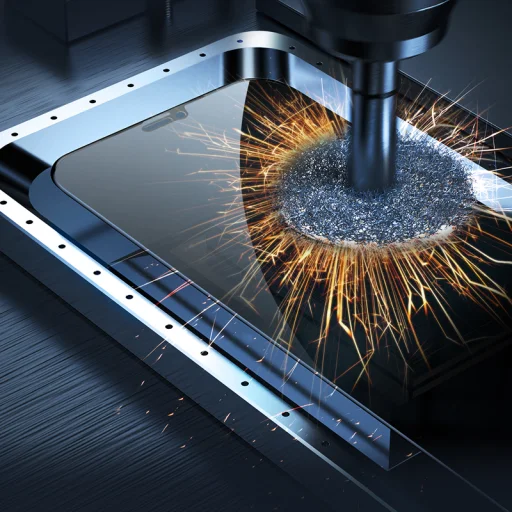 Borofone Tempered glass BF7 Diamond Armor Full Screen Anti-spy for Iphone X/XS/11 Pro - 10 pieces - 6