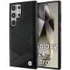 Original Case BMW hardcase Signature Leather Crossing Lines Pattern BMHCS24L23RCGPK tok Samsung Galaxy S24 Ultra Black - 1